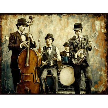 Canvas Wall Art - Canvas Wall Art: City Street Acrylic Water - B1307 - [120 x 80 cm]