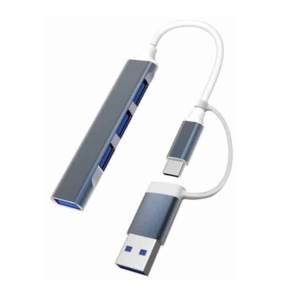 Killer Deals Multifunctional High-Speed 3-Port Hub, Type-C to USB 3.0