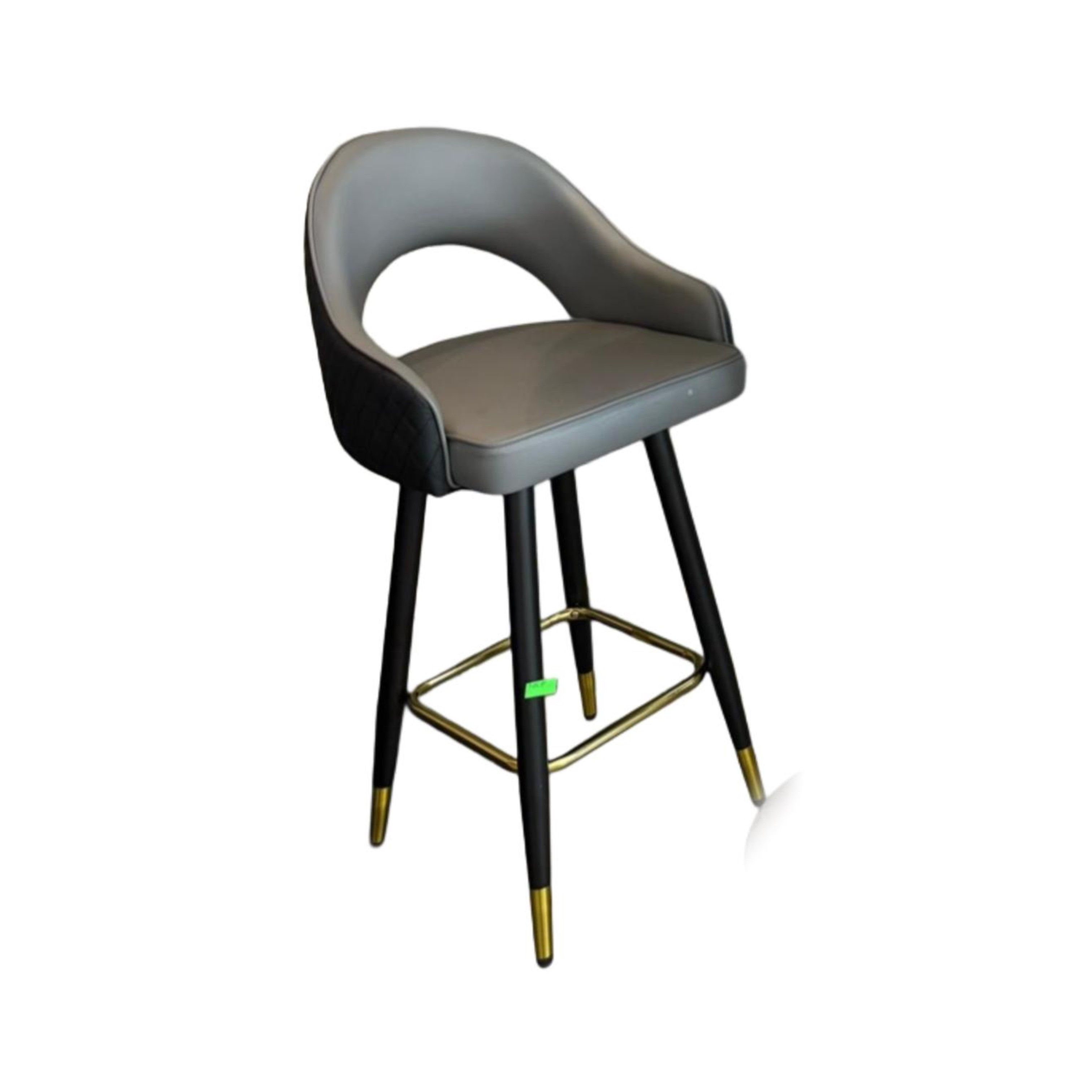 Madiega Furniture - Modern Barstool Set - Grey