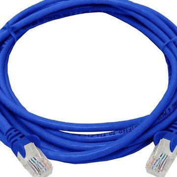 Linkbasic 3 Meter Utp Cat5E Flylead Blue