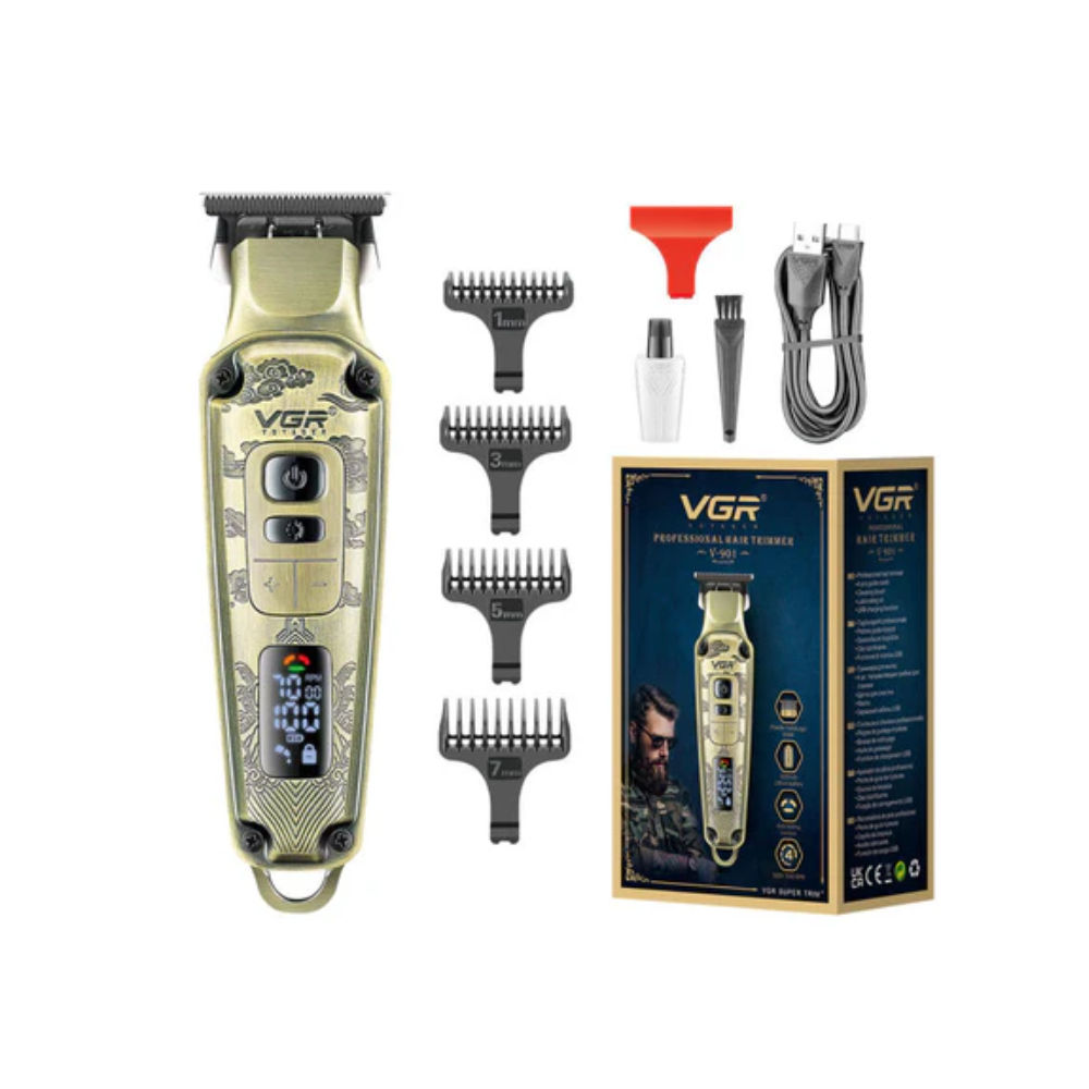 VGR V-901 Professional Display Hair Clipper