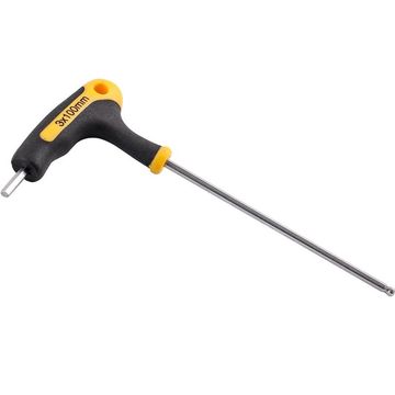 Tork Craft - Ball Point T Handle Hex Allen Key 3.0mm x 100mm - 6 Pack