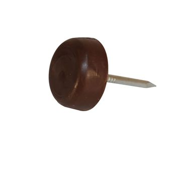 Nail Glide, Brown, 16mm, 100 Pieces (3 pack) BY WOODLY