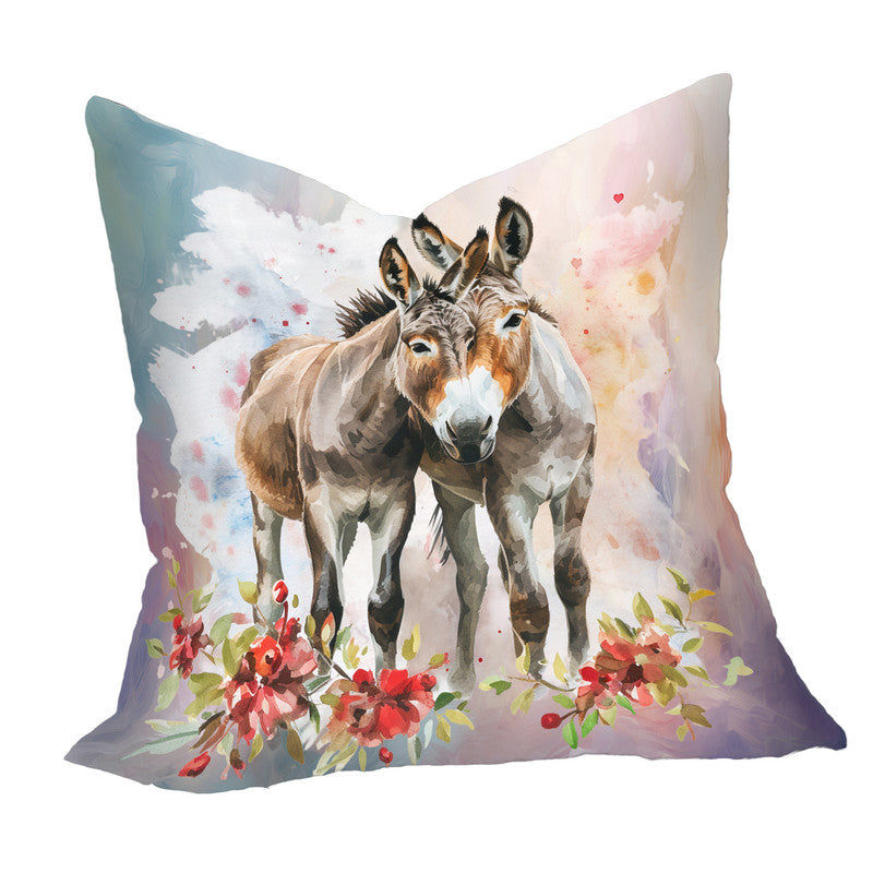 Sweet Saddle Donkeys Luxury Scatter Large
