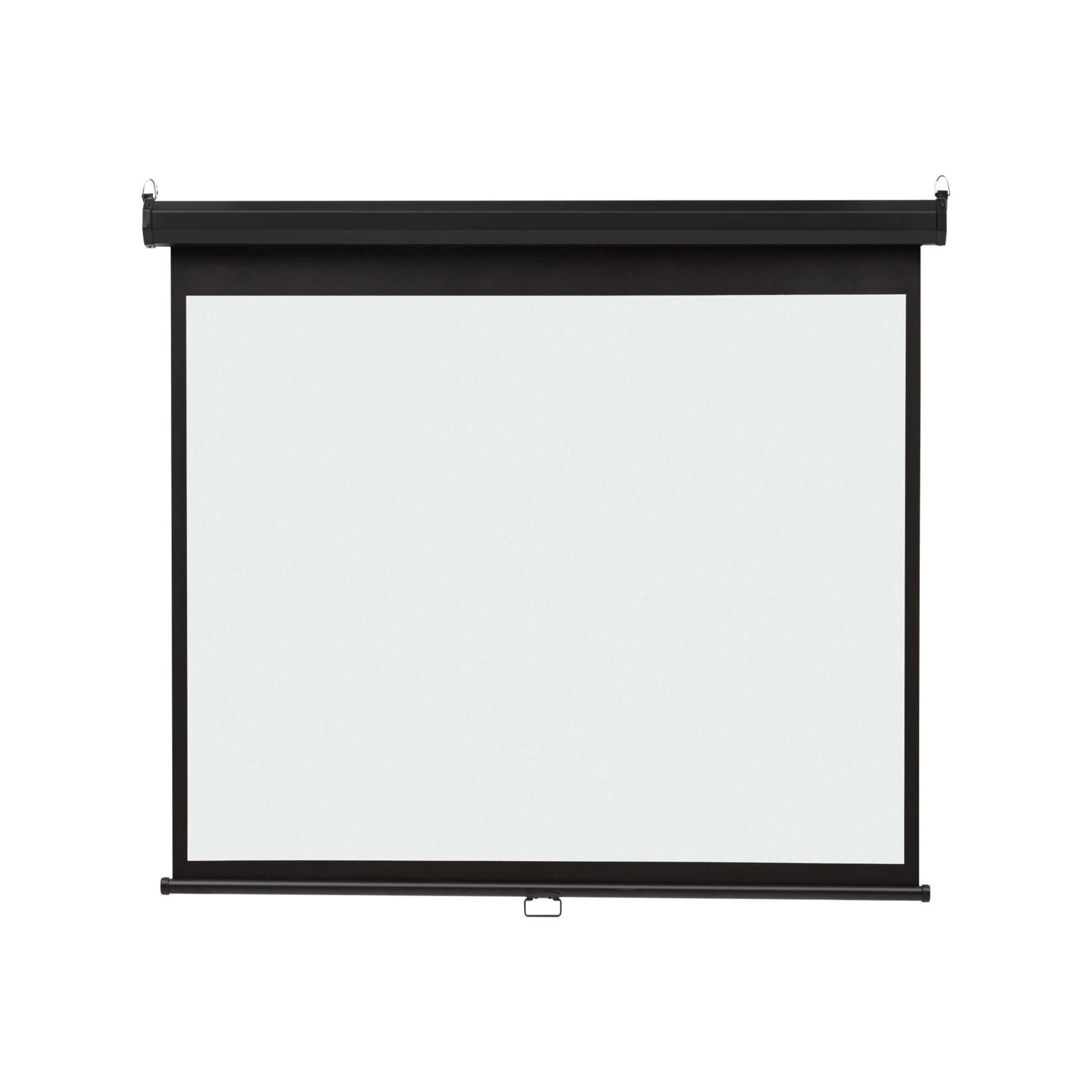 Ultra Link Self-Locking Manual Pull Down Projector Screen - 1800mm x 1800mm