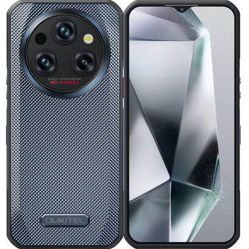 Oukitel WP35 5G IP68/IP69K Rugged Smartphone with 6.6" FHD Display, 11000mAh Battery - BLACK