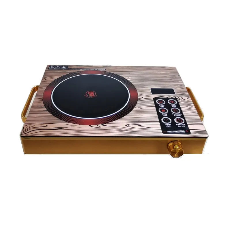 Golden Color Infrared Smart Cooker With Handle knob-S288