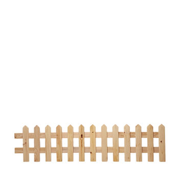 Wooden Picket Fencing 1800 x 450 x 16 Untreated