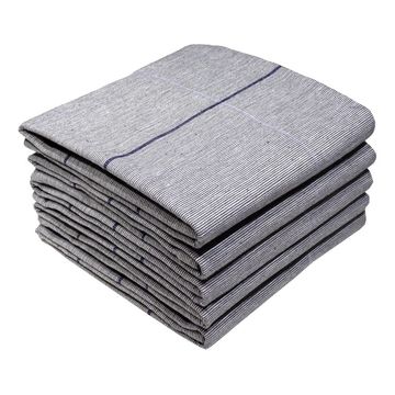 Bunty's Kitchen Towel - Design 2658 - 053x070cms - (05 Pc Pack) - Stripes - Estate Blue