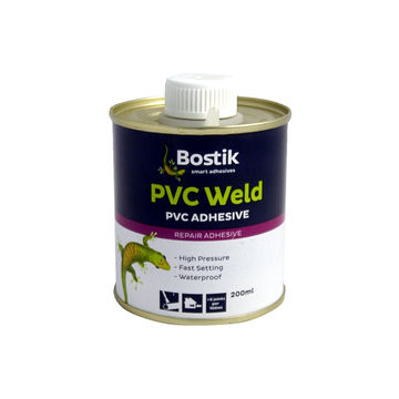 Bostik -  Pvc Weld - 200ml - Tin - H.p.  - 4 Pack