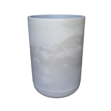 Match Cylinder Japi Planter With Saucer