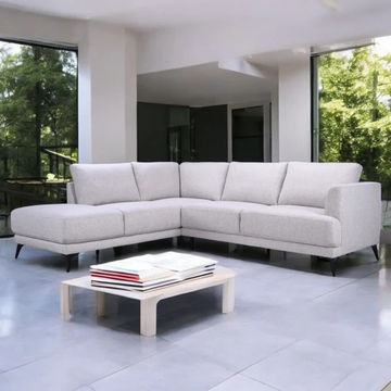Lyca Corner Couch Taupe
