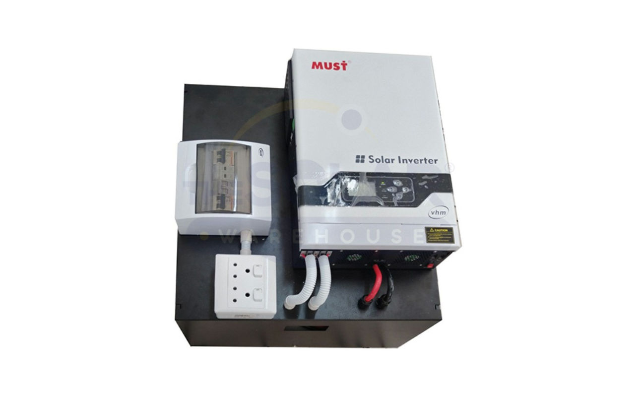 5200va / 5200w solar ready hybrid Inverter trolley + 100ah 48v Lithium battery