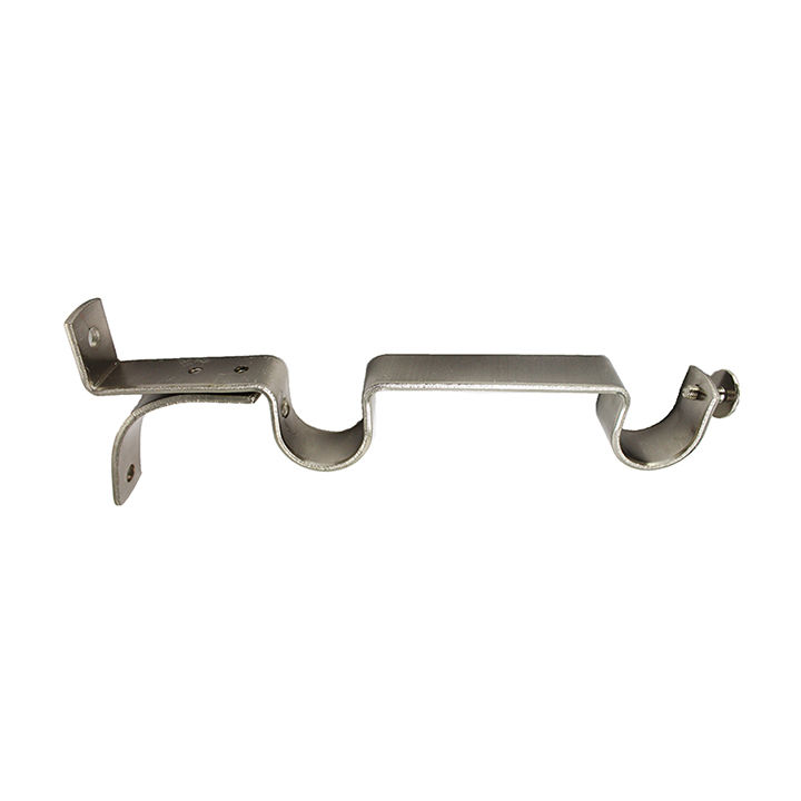 Matoc Designs 25mm/25mm EXTEND DOUBLE BRACKET Silver (Pack of 3)