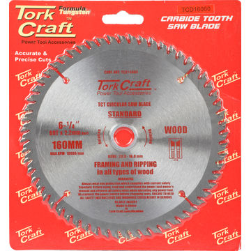 Tork Craft - Blade Tct 160 x 60T 20/16