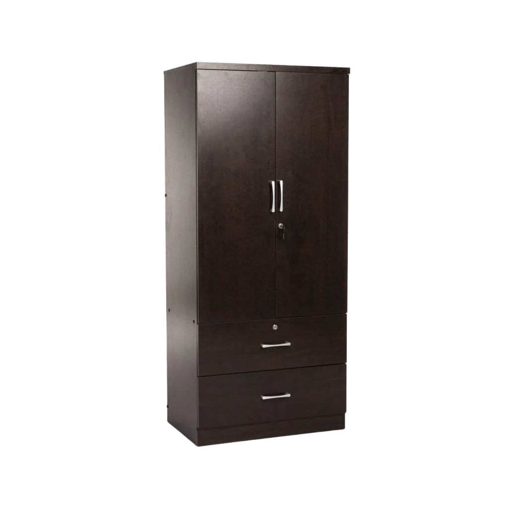 Vividitto - Flory 2 Door 2 Drawer Robe - Wenge
