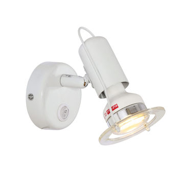 Mini DiSatin - 1 Light - Spot Light - White - 2 Pack