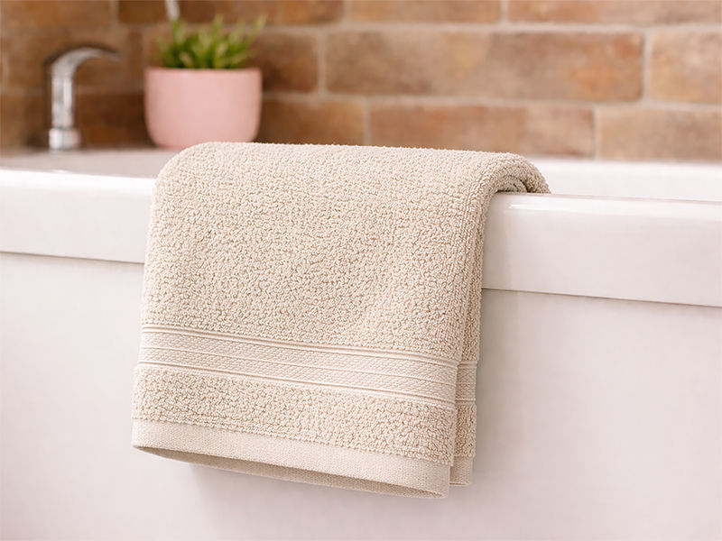 Plush 450GSM 30x50cms Guest Towels - Bright White (1pc pack)
