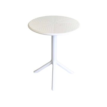 Outdoor Buddy – Bistro Breeze Table – 60cm Diameter – White