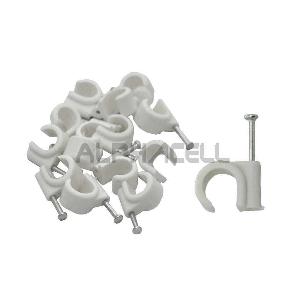 Cable Clip - 7ROUND (qty25)