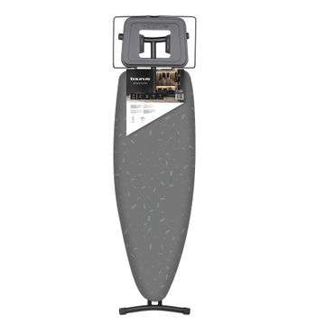 Taurus Ironing Board Mesh Top Powder Coat Grey 124X40cm 'Argenta Pro'