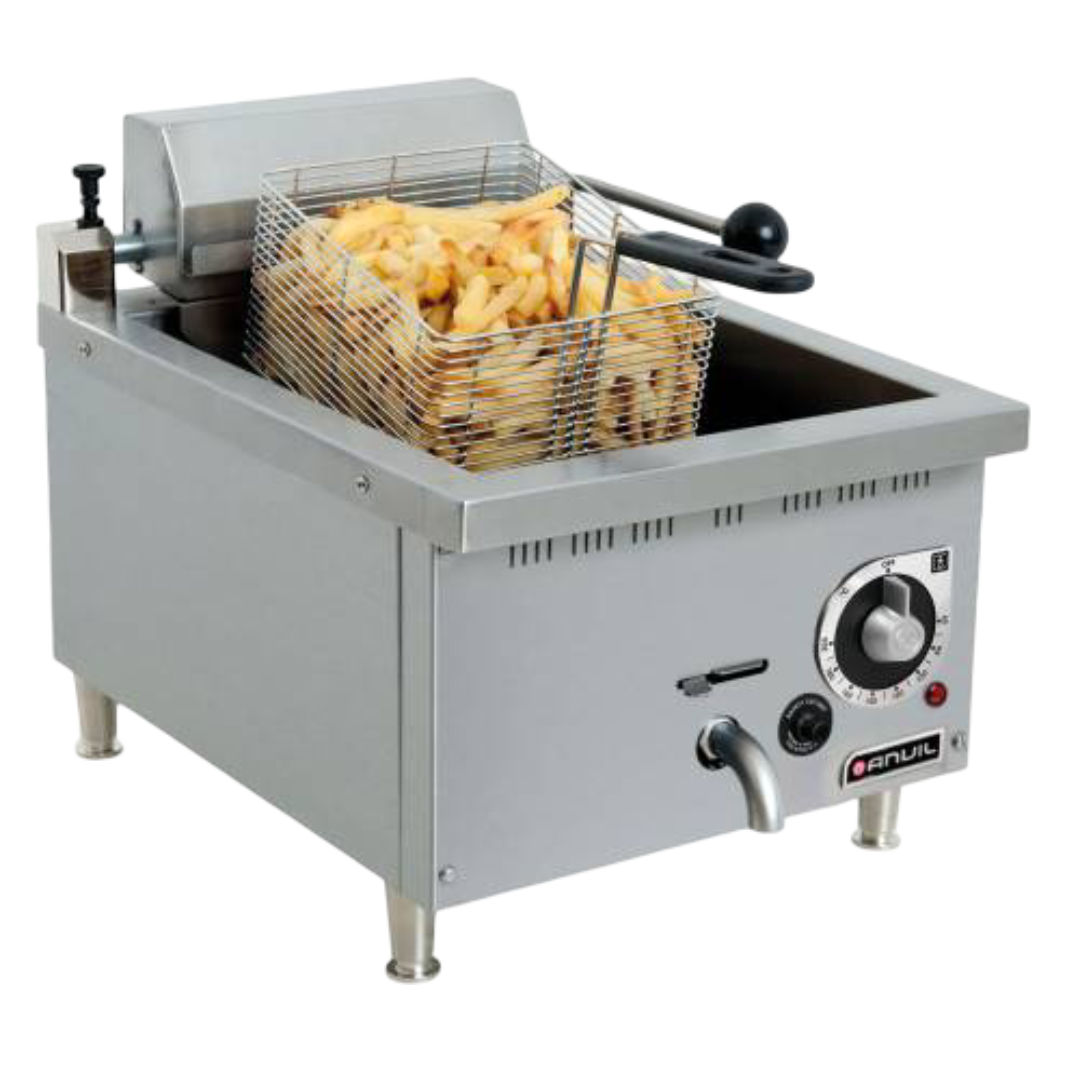 Anvil Fish Fryer - 1 X 10Lt - High Speed - 5.6Kw - Elec