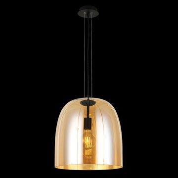 230v 40W E27 Glass Dome Pendant