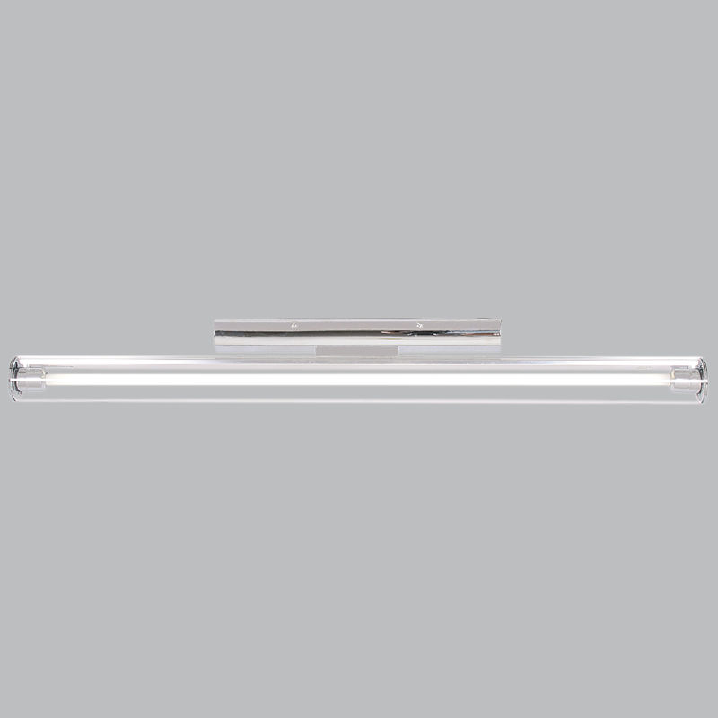 Polished Chrome with Clear Glass Cover