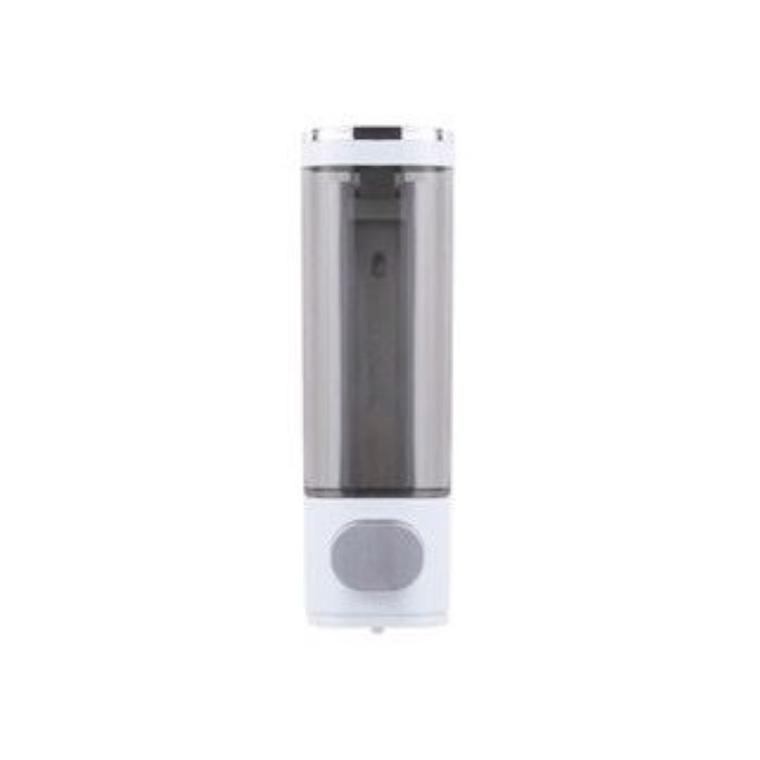 BATHROOM SOAP DISPENSER PLASTIC WHITE