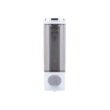 BATHROOM SOAP DISPENSER PLASTIC WHITE