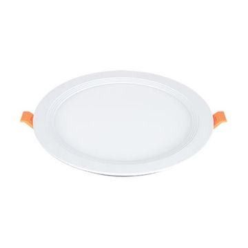 24W 85-265V 225mm Diameter Cut Out Size 200mm Round Integrated Dr