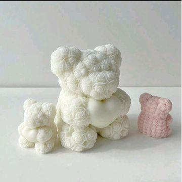 Bear Family Candle Set