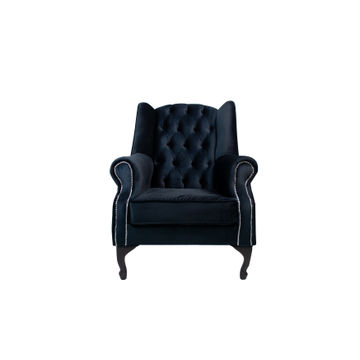 Wingback Chair - Black