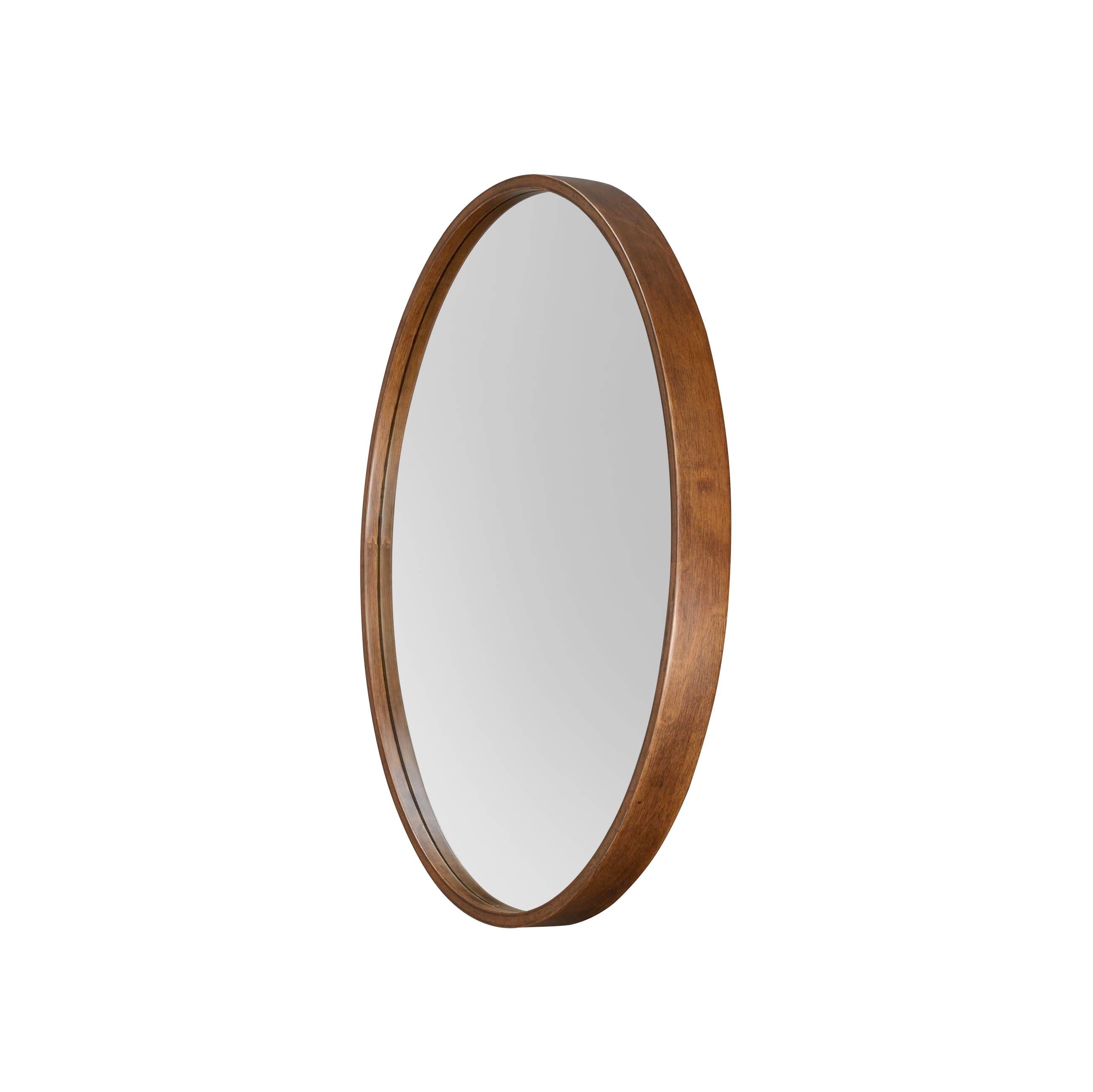 Paramount Mirrors & Prints - Round 685 - Walnut