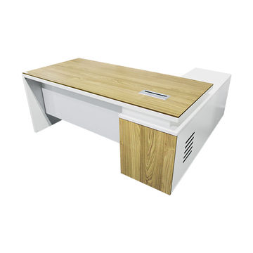 GOF Furniture - Hover Office Desk, Oak