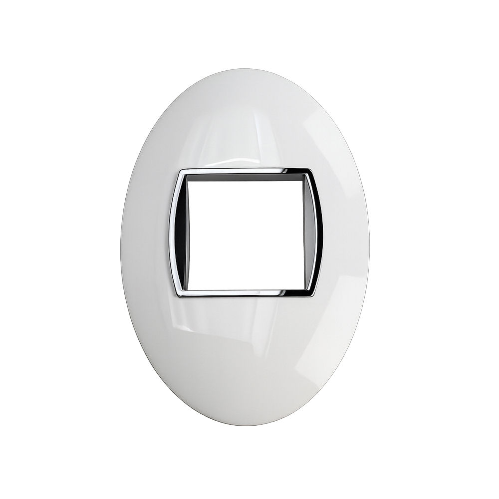 ACDC - Gewiss CHORUS ONE 2-Gang Cover Plate (Milk White)