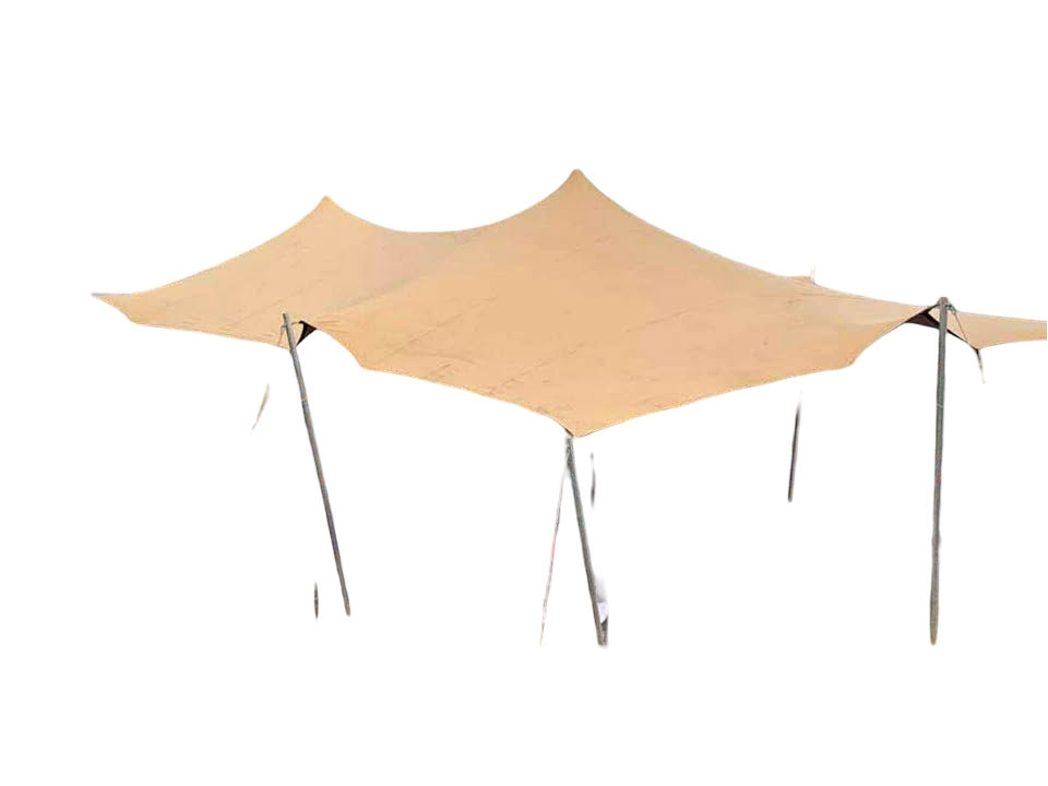 STRETCH TENT 4.5x5m beige