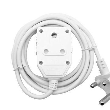 Locally Sourced 3M 10A Extension Cord With Double Coupler