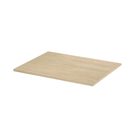 Wall hung cabinet work top SENSEA Remix natural oak 46x21x1,8cm