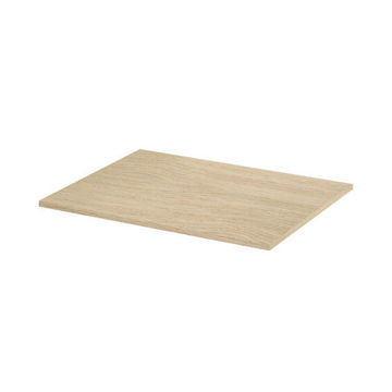 Wall hung cabinet work top SENSEA Remix natural oak 46x21x1,8cm