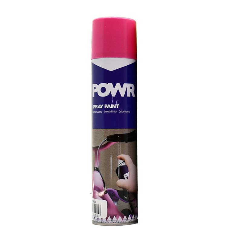 POWR Spray Paint Standard Hot Pink 300ml