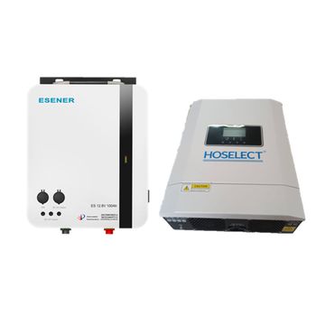 1.6KW Back-up System with 1.28kwh Multifunctional Wall Mount Lithium Battery