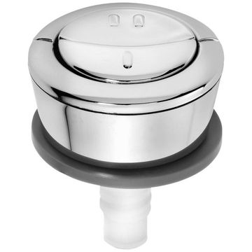 Wirquin - Dual Top Flush Button - Chrome-Plated - Bulk Pack of 3