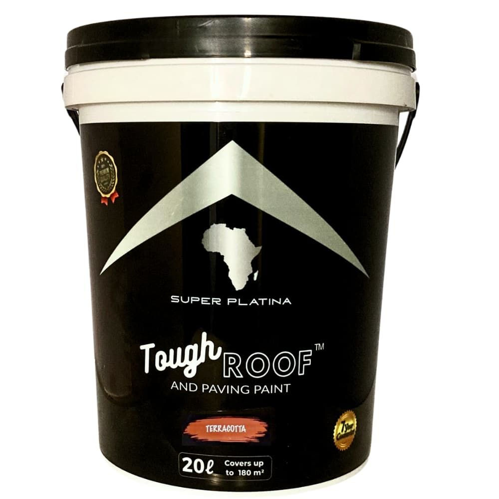 Super Platina - 20L Super Platina Tough Roof and Paving Paint - Terracotta