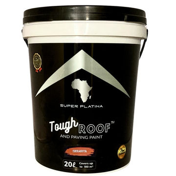 Super Platina - 20L Super Platina Tough Roof and Paving Paint - Terracotta