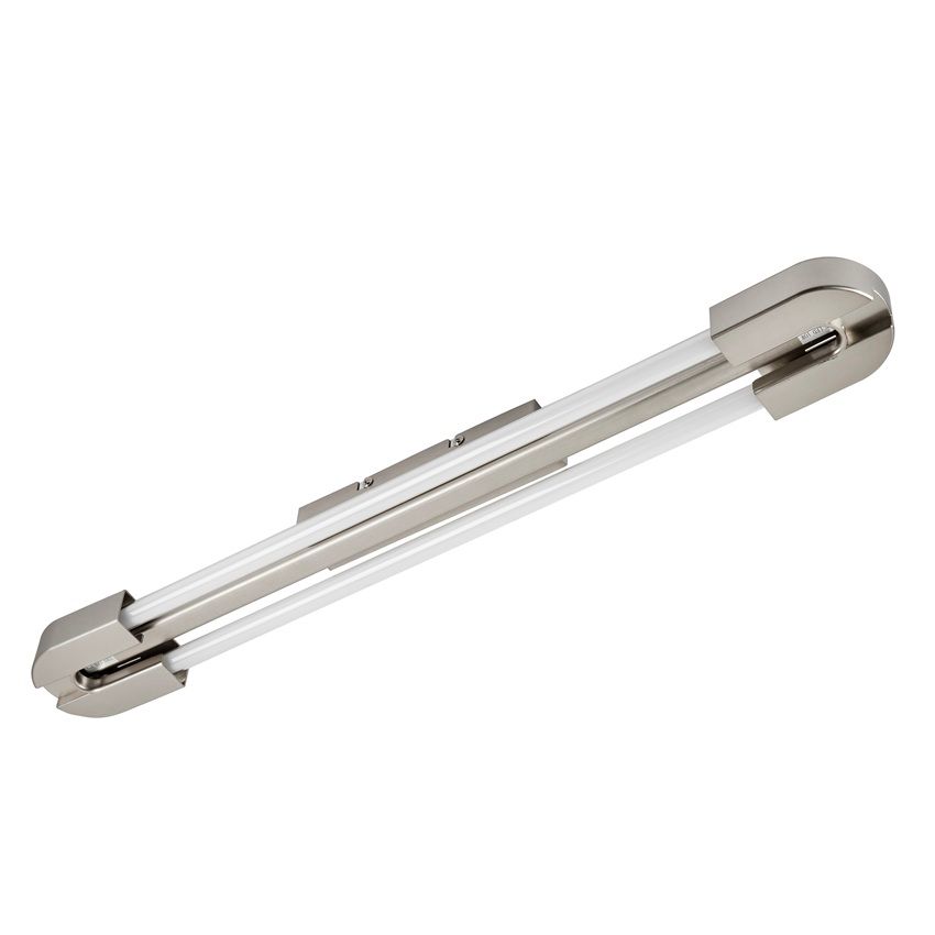 Ceiling Light 630Mm Satin Chrome Led 2X10W 4000K