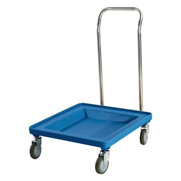 Rack dolly with handle