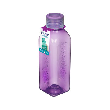 Sistema Sistema - 725ml Medium Square Bottle - Purple