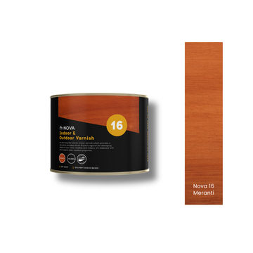 Nova 16 Indoor & Outdoor Varnish - Meranti 1lt