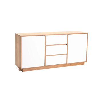 Vividitto - Jicama 2 Door 3 Drawer Sideboard - White